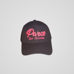 Gorra Clásica con Frase Única 🧢 Parce que Chimba