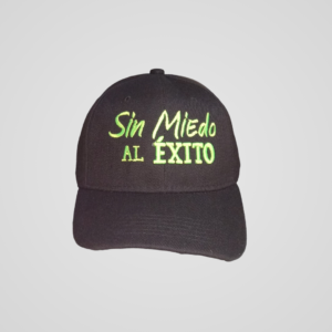 Gorra Clásica con Frase Única 🧢 Sin Miedo Al Exito