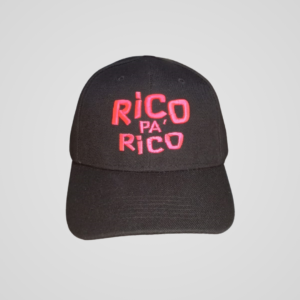 Gorra Clásica con Frase Única 🧢 Rico Pa´ Rico