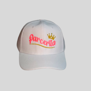 Gorra Clásica con Frase Única 🧢 Parcerita👑