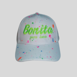 Gorra Clásica con Frase Única 🧢 Bonita Pero Loca
