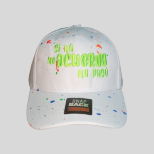 Gorra Clásica con Frase Única 🧢 Si No Me Acuerdo No Paso