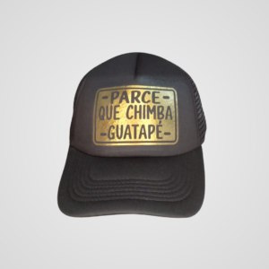 Gorra Clásica con Frase Única 🧢Parce Que Chimba Guatapé